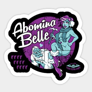 Abomina Belle Sticker